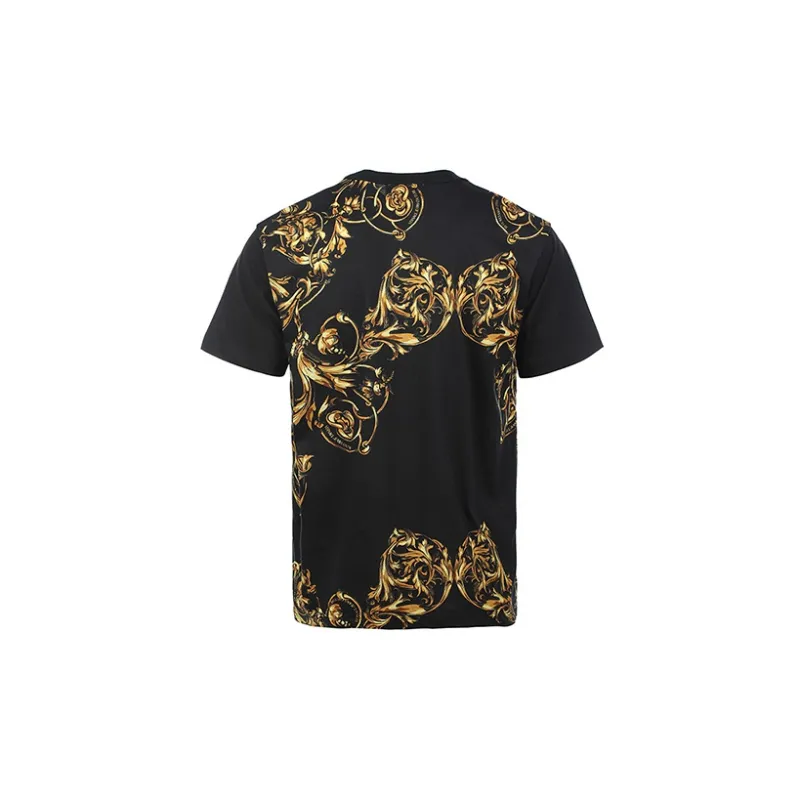 VERSACE JEANS COUTURE SS22 T Shirt Men's Black-1