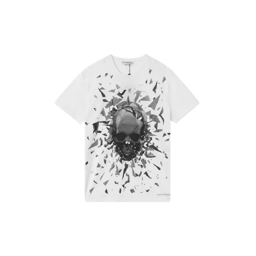 Alexander McQueen T-Shirts Men White