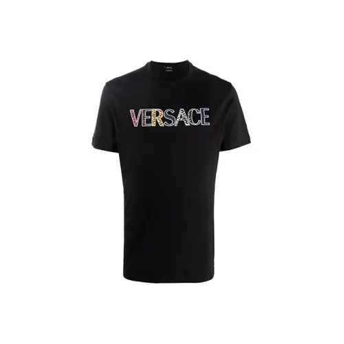 VERSACE T-Shirts Men Black