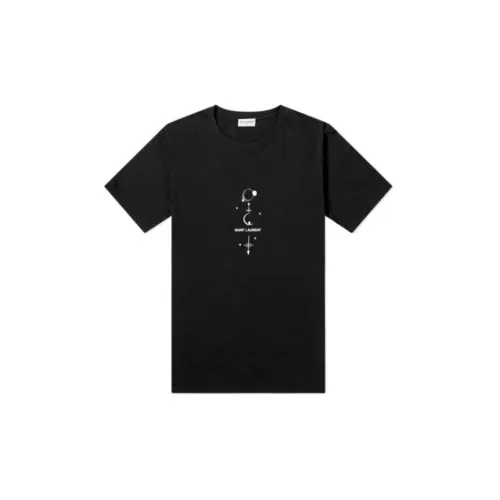 SAINT LAURENT T-Shirts Men Black