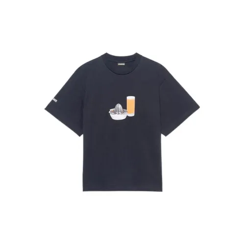 Jacquemus T-Shirts Unisex Blue