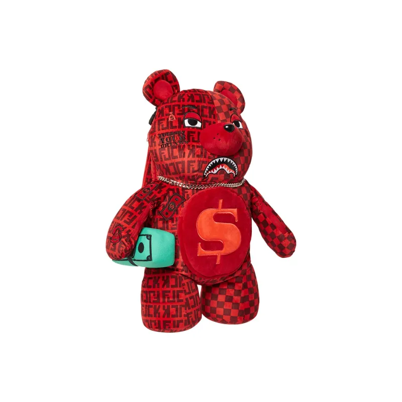 SPRAYGROUND Polyester Backpack Regular Unisex Red-1