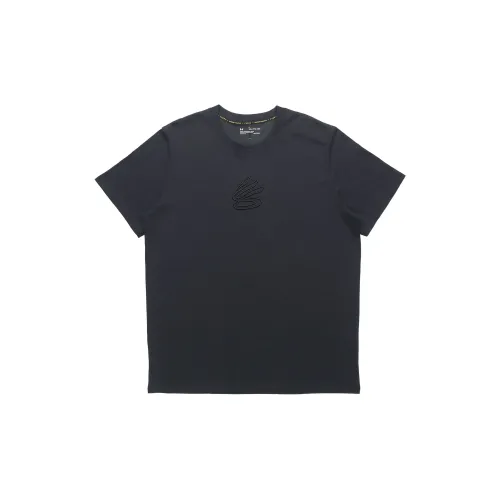 Under Armour Embroidered T-Shirts Men Black