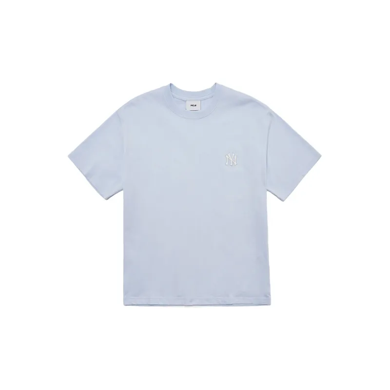 MLB New York Yankees T Shirts Unisex Light Blue-1