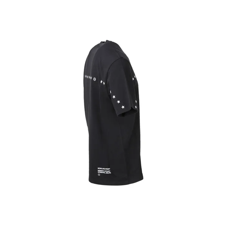 MONCLER GENIUS Moncler X Fragment Hiroshi Fujiwara Logo Printed T Shirt-2