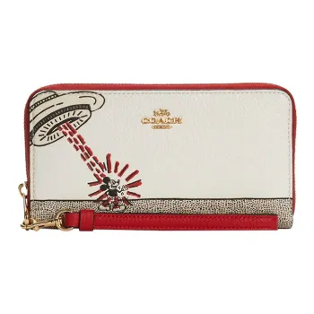 Disney X Keith Haring X COACH Zip Around Wallets
