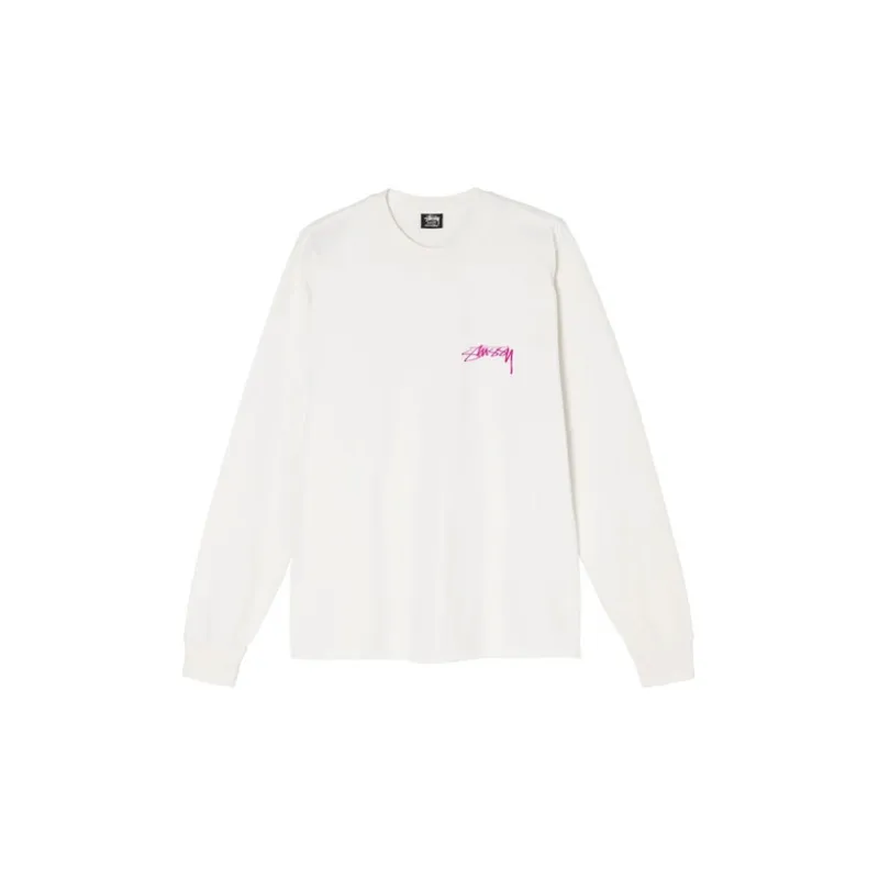 Stussy Sphinx Pigment Dyed Long Sleeve Tee-3