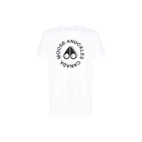 Moose Knuckles T-Shirts Men White