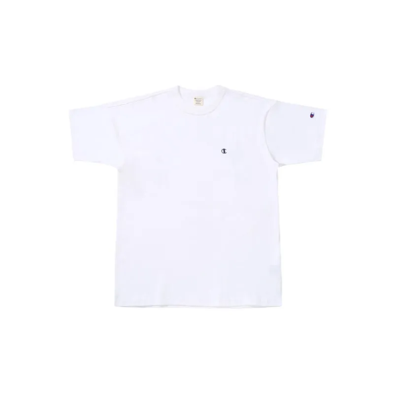 Champion SS21 T Shirt Japan Version Unisex White-1