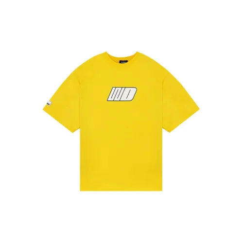 WE11DONE T-Shirts Unisex Bright Yellow