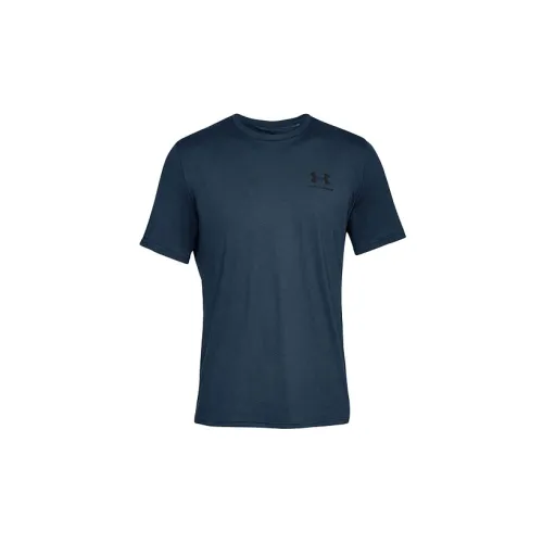 Under Armour Sportstyle T-Shirts Men Dark Blue