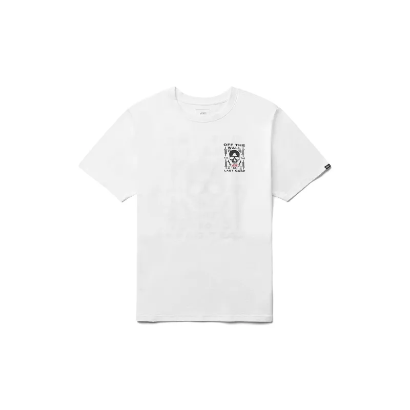 Vans Set in Sleeve T Shirt Men's White-1