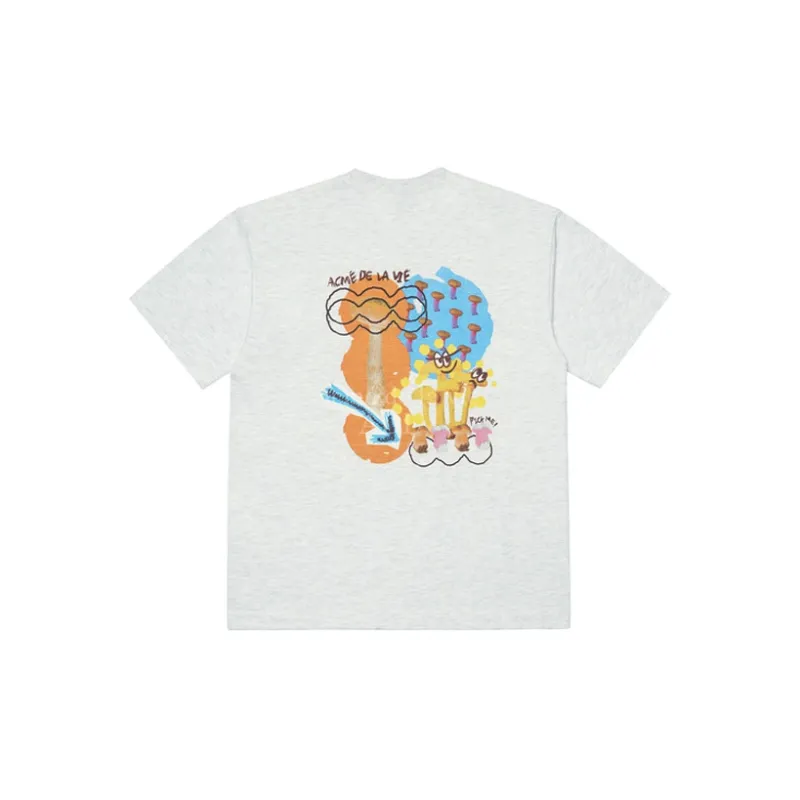 Acme De La Vie/ADLV Straight T Shirt Unisex Gray-1