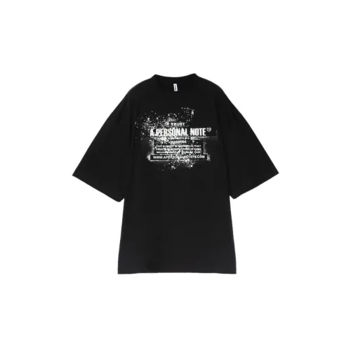 A PERSONAL NOTE 73 T-Shirts Men Jet Black