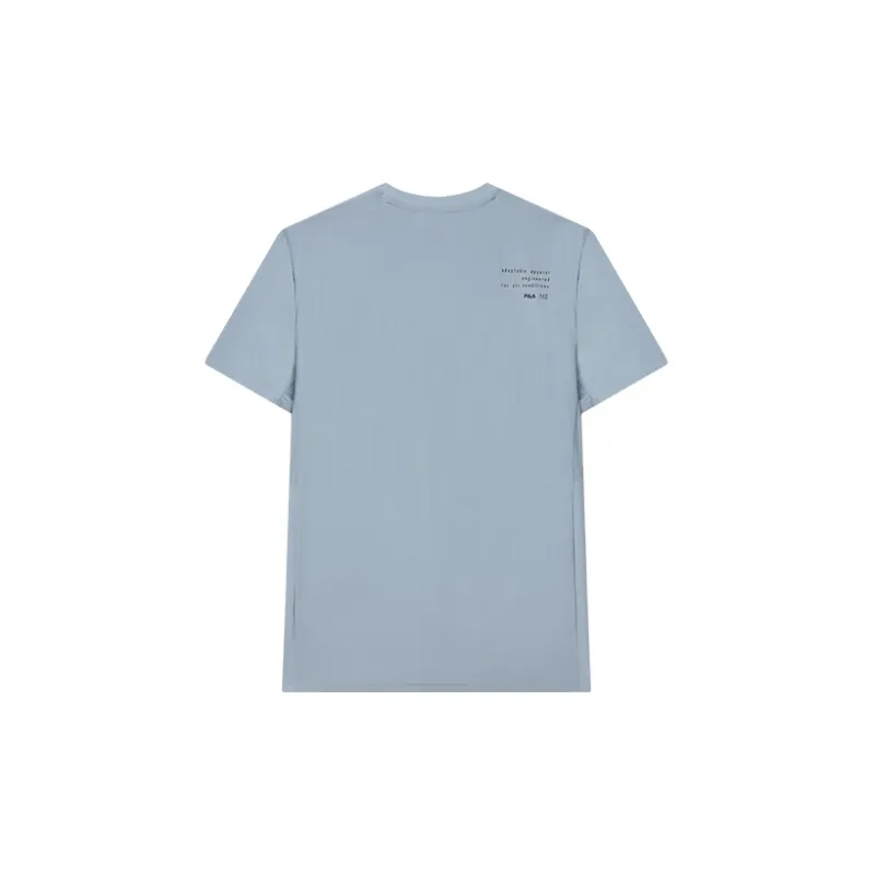 FILA Athletics T-Shirt Men's Ash Gray Blue-1