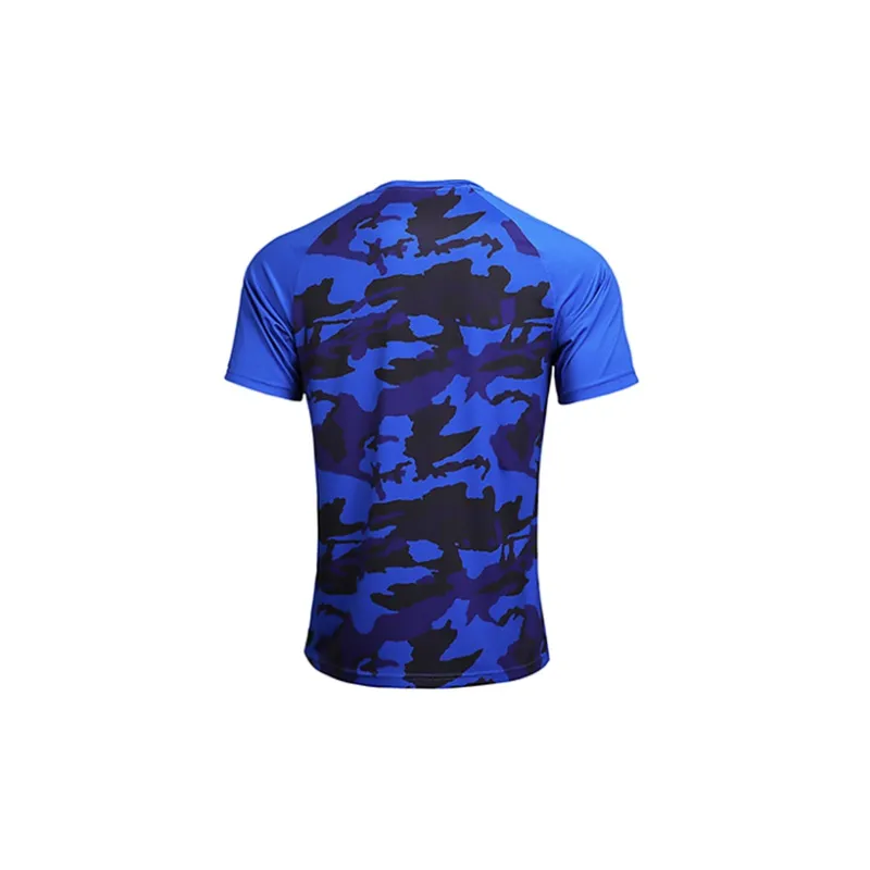 Under Armour Crew Neck Fitted Straight Short-Sleeved T-Shirt Unisex Royal Blue-1
