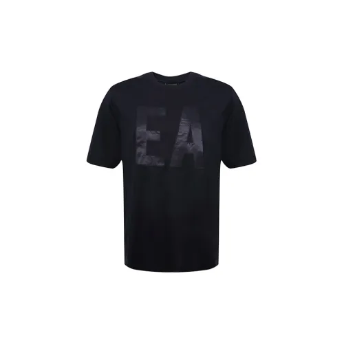 EMPORIO ARMANI T-Shirts Men Navy Blue