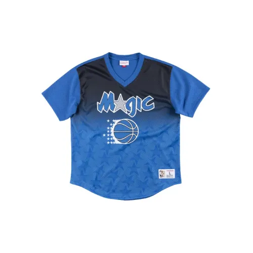 Mitchell Ness T-Shirts Men Magic Blue