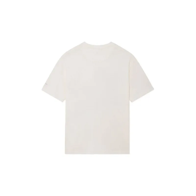 LiNing China Li Ning T Shirts Unisex White-1