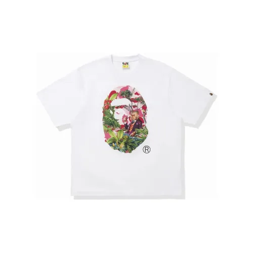 A BATHING APE Ape Head Series T-Shirts Unisex