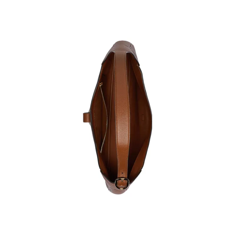GUCCI Jackie 1961 Leather Crescent Shoulder Bag Shoulder Bag Large Size Women's Brown-6