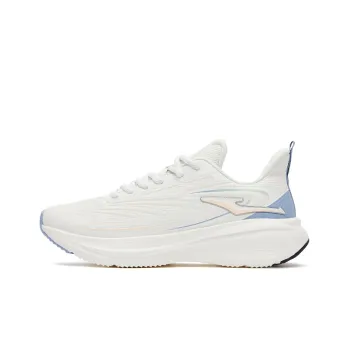 Erke Shuttle Anti Slip Wear Resistant Low Top Running Shoes Women's White Blue