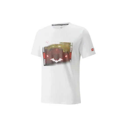 PUMA BATMAN T-Shirts Men White