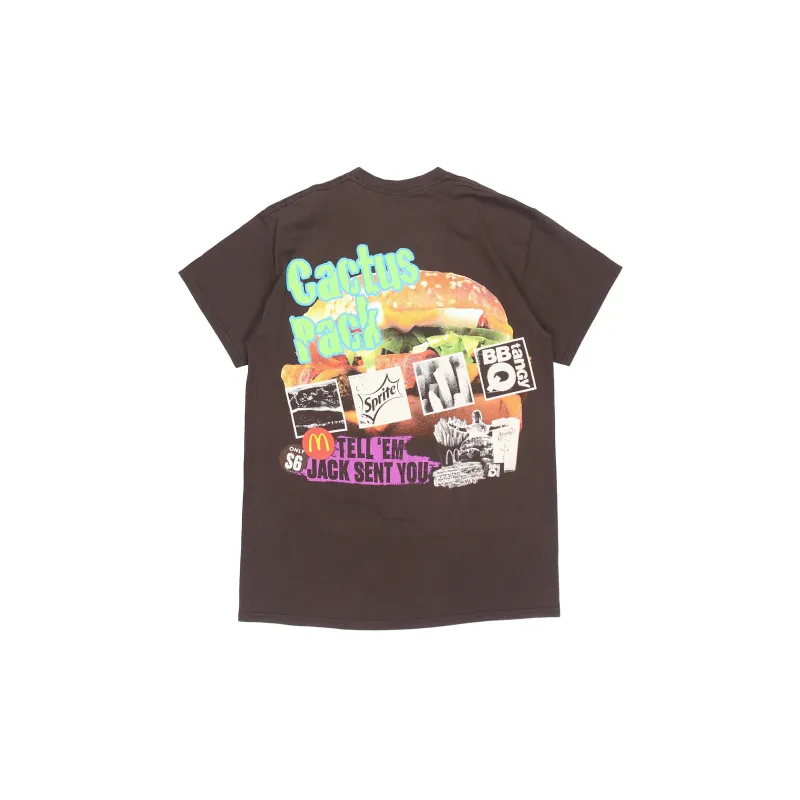 Travis Scott X McDonald's Cactus Pack Vintage Promo T Shirt-1