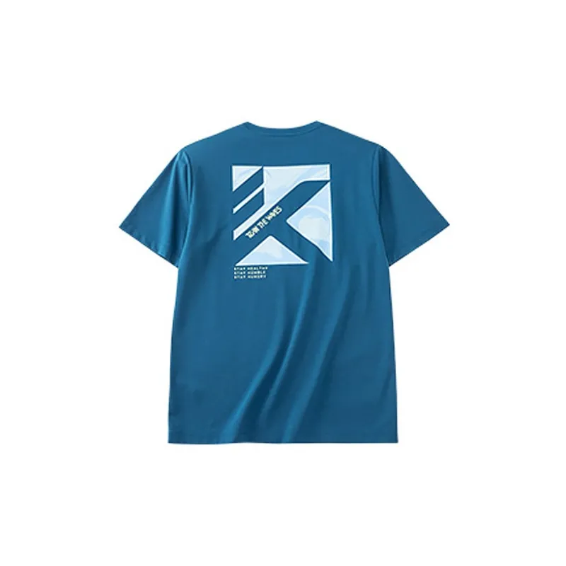 ANTA Life Collection T Shirts Men Nava Blue-1