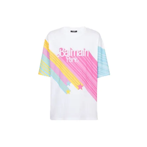 Barbie X BALMAIN T-Shirts Men Pink