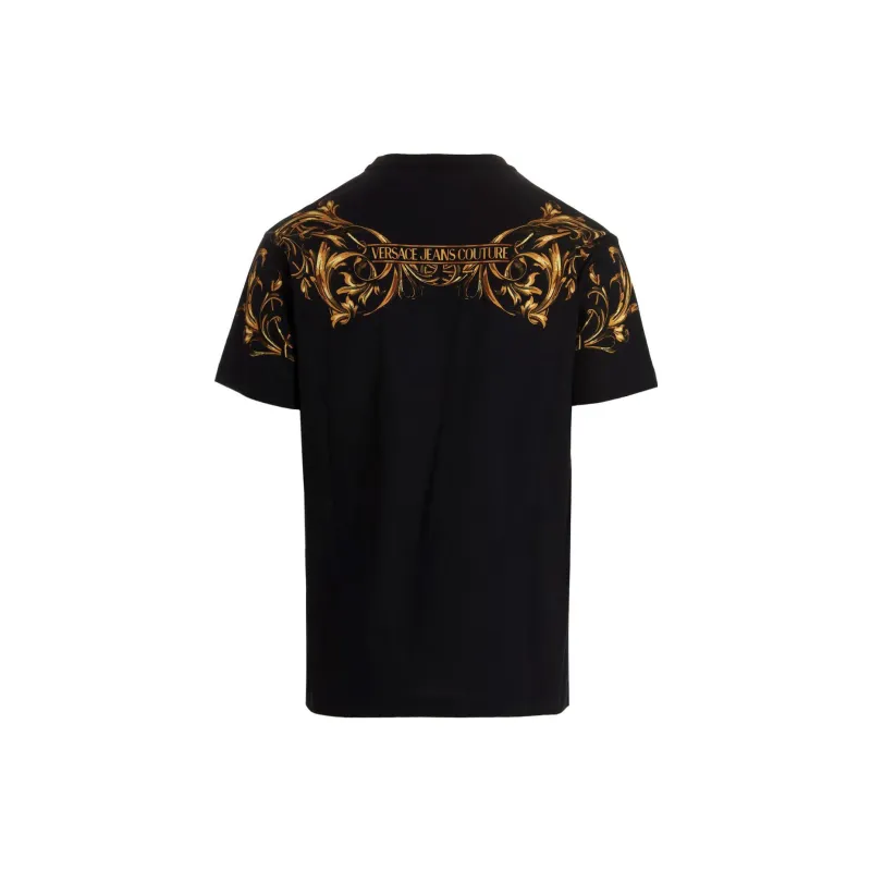 VERSACE JEANS COUTURE T-Shirts Men Black-1