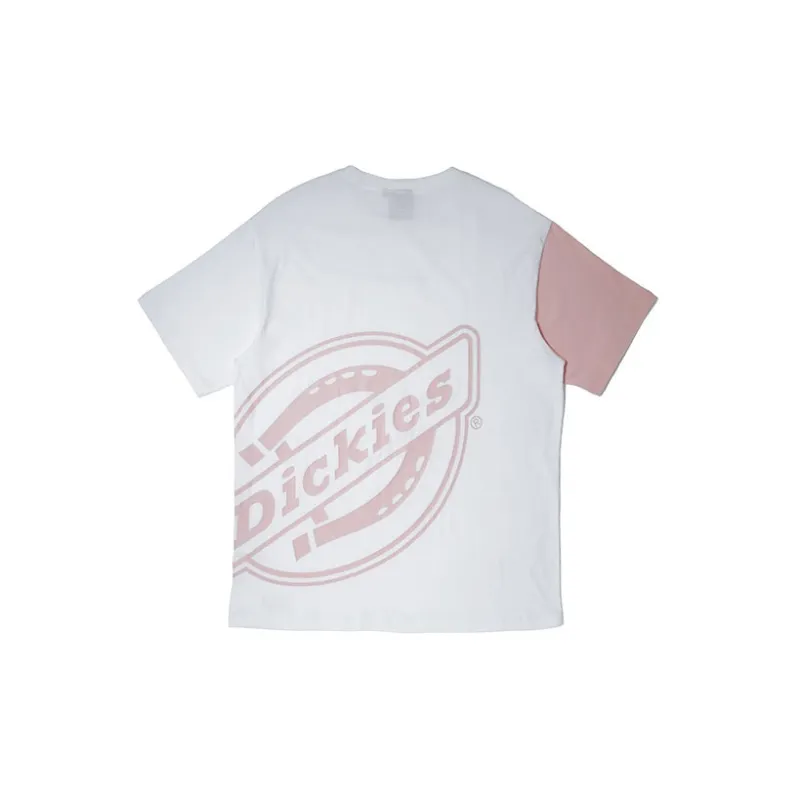 Dickies Straight T-Shirt Unisex Dusty Pink/White-1