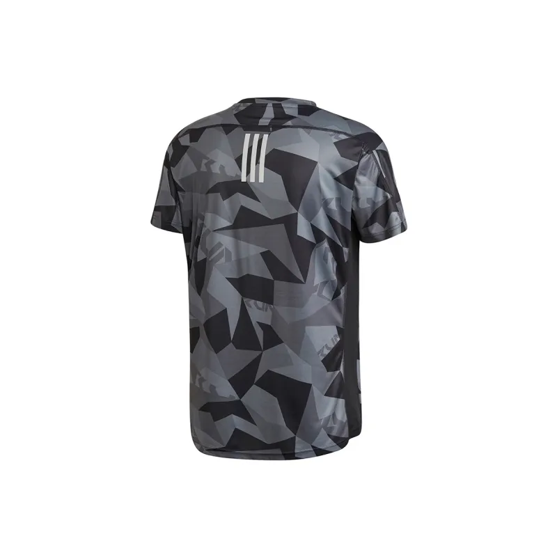 Adidas T Shirt Asia Version Men's Gray-1