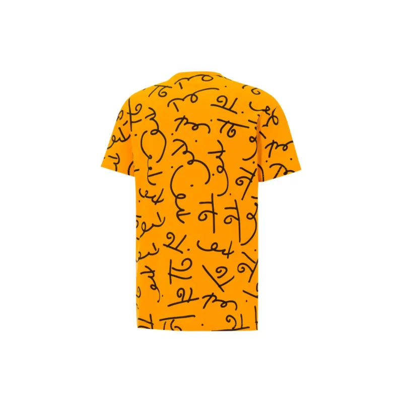 PUMA BRITTO Co-branded Edition T-Shirts Unisex Gold-1