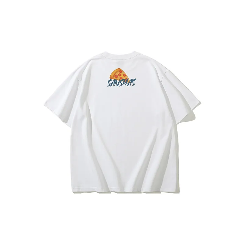 SANSYAS MENGCHONGJUNTUAN Straight T-Shirt Unisex-11