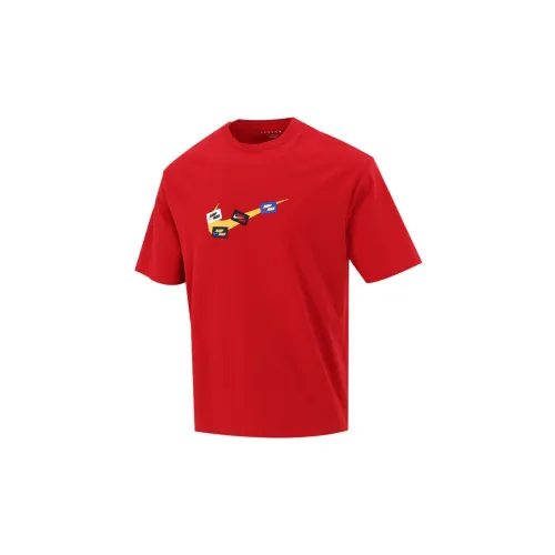 Jordan Air T-Shirts Men Red