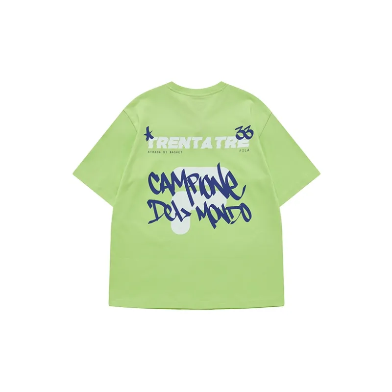 FILA FUSION T Shirt Men's Arugula Green-1