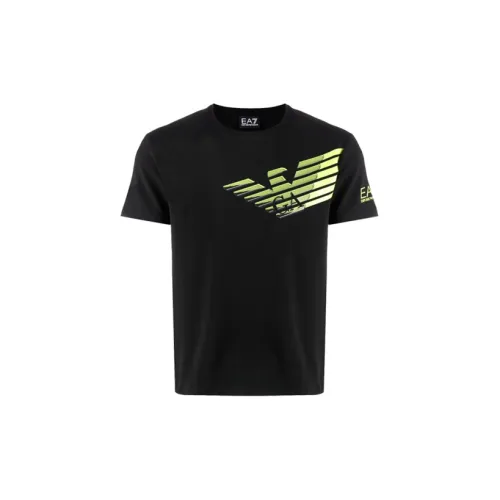 EMPORIO ARMANI T-Shirts Men Black