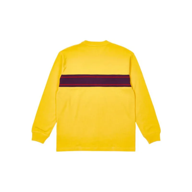 PALACE Knit Block L/S Tee-1