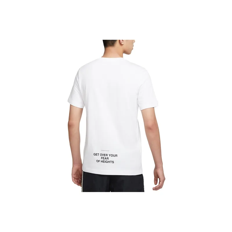 Nike Set in Sleeve T Shirt Men's White-1