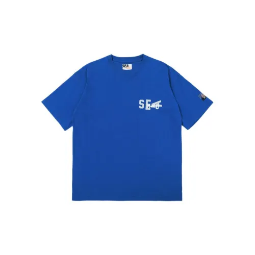 Wind And Sea X MADNESS T-Shirts Unisex Blue