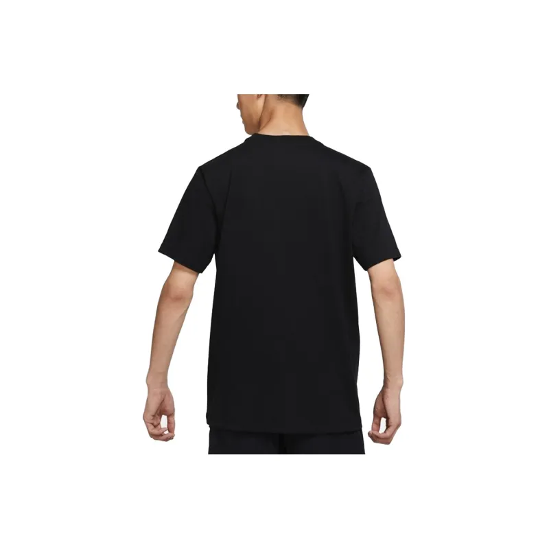 Nike T Shirts Men Black-2