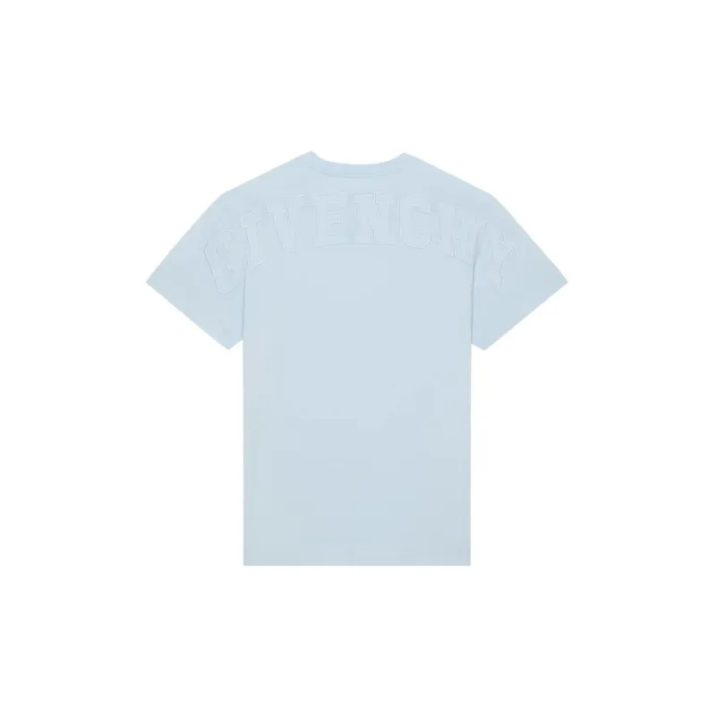 Givenchy T Shirts Men Light Blue-1