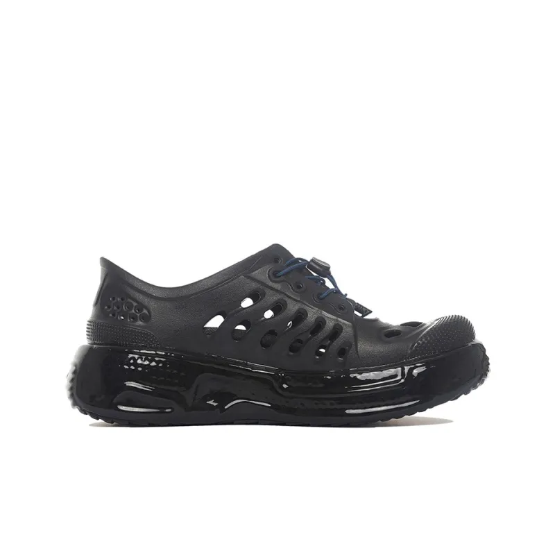 LiNing Pan Gu Trek Cushioning Anti Slip Wear Resistant Breathable Lightweight Rebound Low Top Casual Shoes Men's Black-1