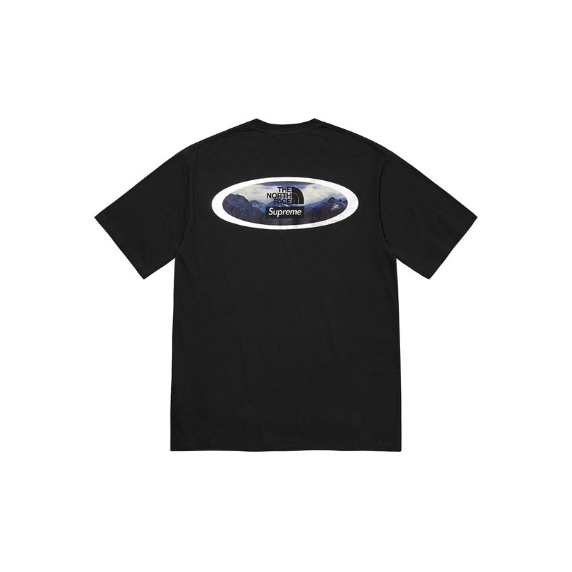 Supreme The North Face Mountains Tee Black L - POIZON Supreme The North Face Mountains Tee Black L - POIZON