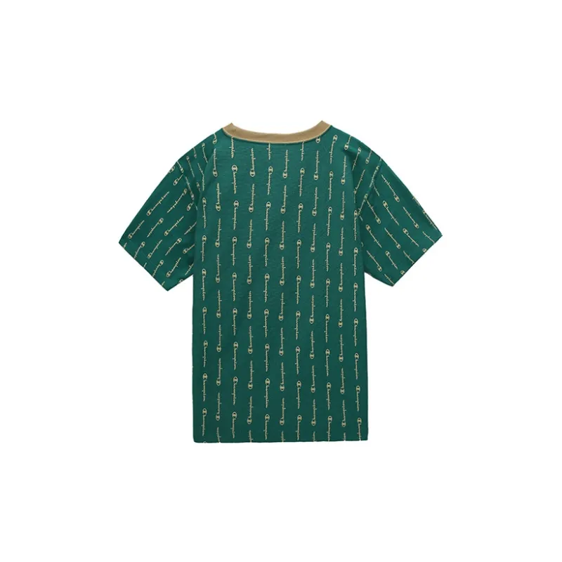 Champion SS22 Crew Neck Fitted Straight Short Sleeved T Shirt Japan Version Unisex-3