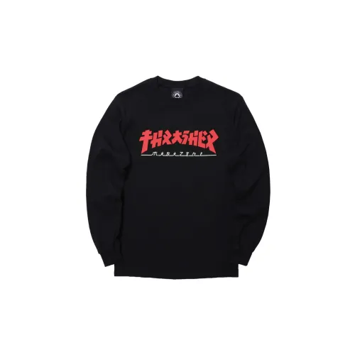 Thrasher T-Shirts Unisex Black