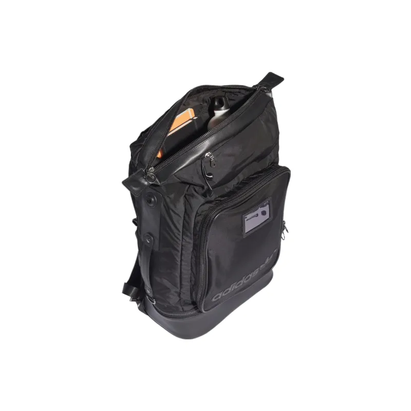 Adidas Originals Nylon Backpack Regular Unisex Pure Black-3