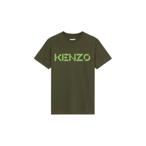 KENZO T-Shirts Men Green