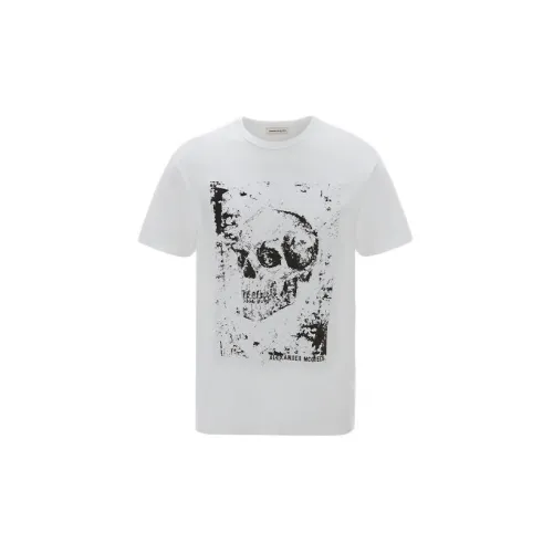 Alexander McQueen T-Shirts Men White